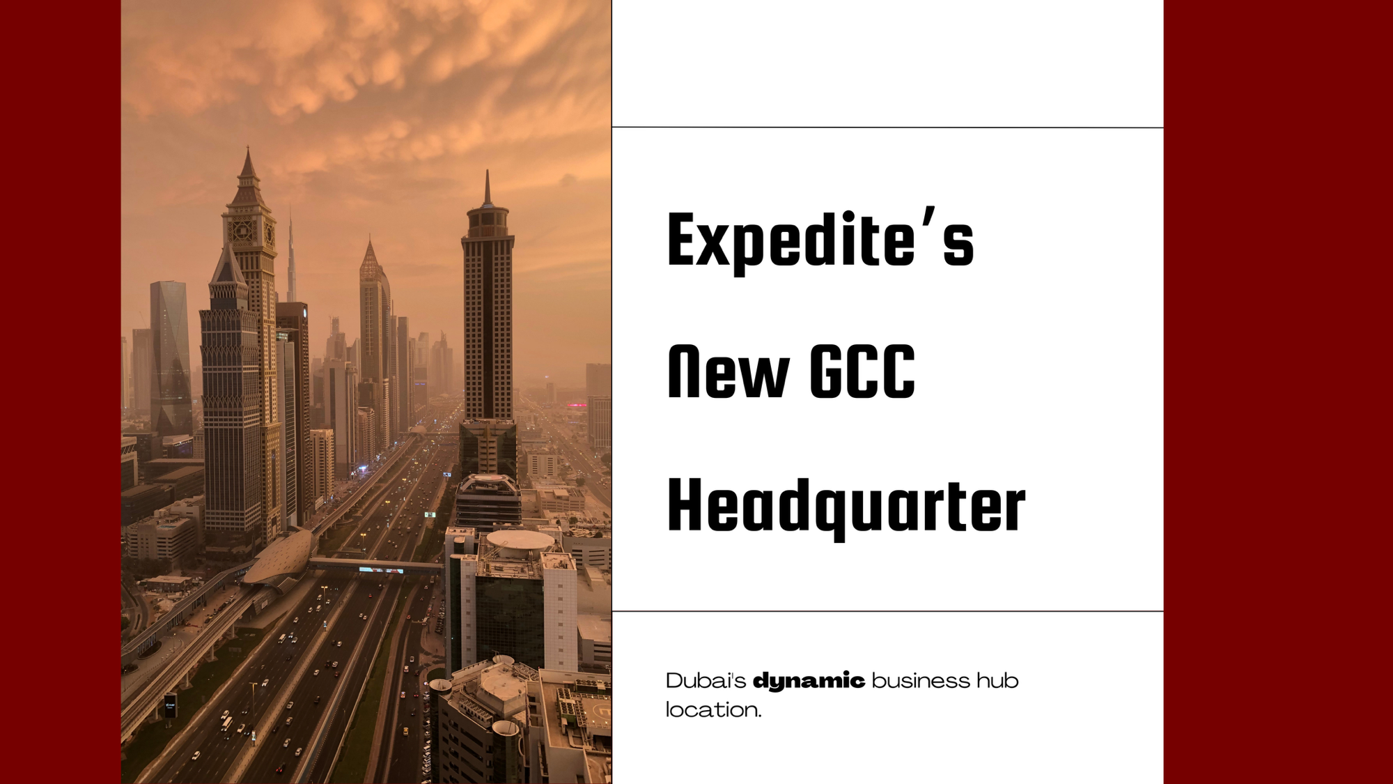 Expedite Takes Flight with New GCC Headquarters in Dubai